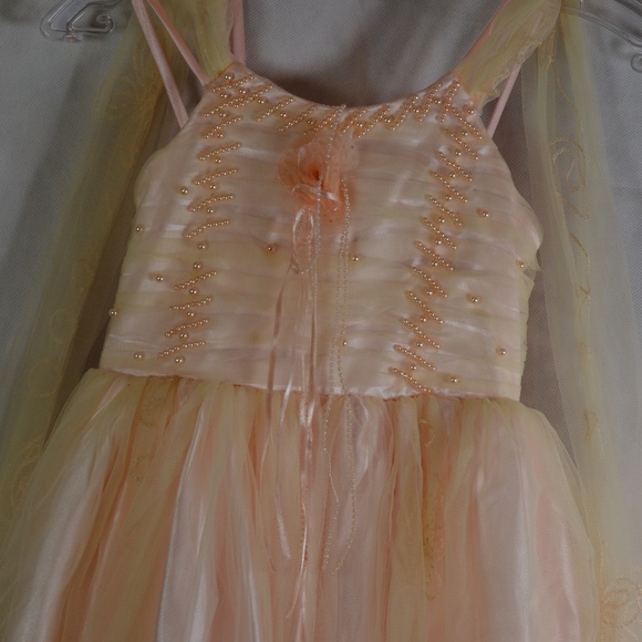 Thy Thy Peach Dress SZ 6 - Picture 6 of 10